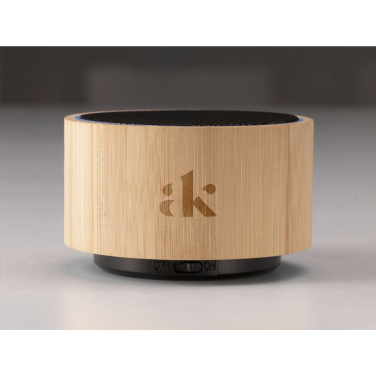 Logotrade promotional product image of: Wave Bamboo Wireless Speaker