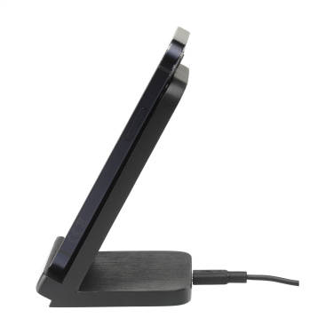 Logo trade corporate gifts picture of: Baloo Wireless Charger Stand 15W