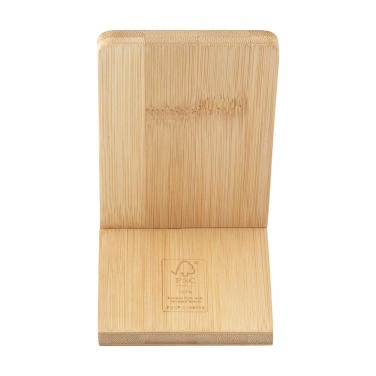 Logotrade promotional merchandise photo of: Miyo Bamboo Phone Stand