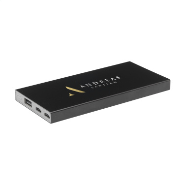 Logotrade promotional gift picture of: Tecco GRS Recycled Alu Powerbank 5000 external charger