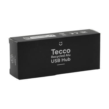 Logotrade promotional merchandise picture of: Tecco GRS Recycled Alu USB Hub