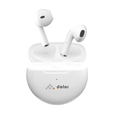 Logo trade corporate gift photo of: Calypso RCS Recycled Wireless Earbuds