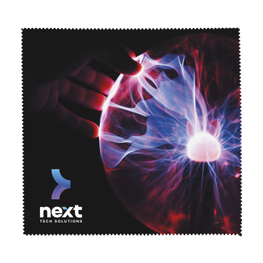 Logo trade business gifts image of: Microfiber RPET Cleaning Cloth