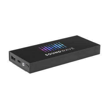 Logo trade promotional products picture of: Rely Powerbank 10000 RCS Recycled Alu