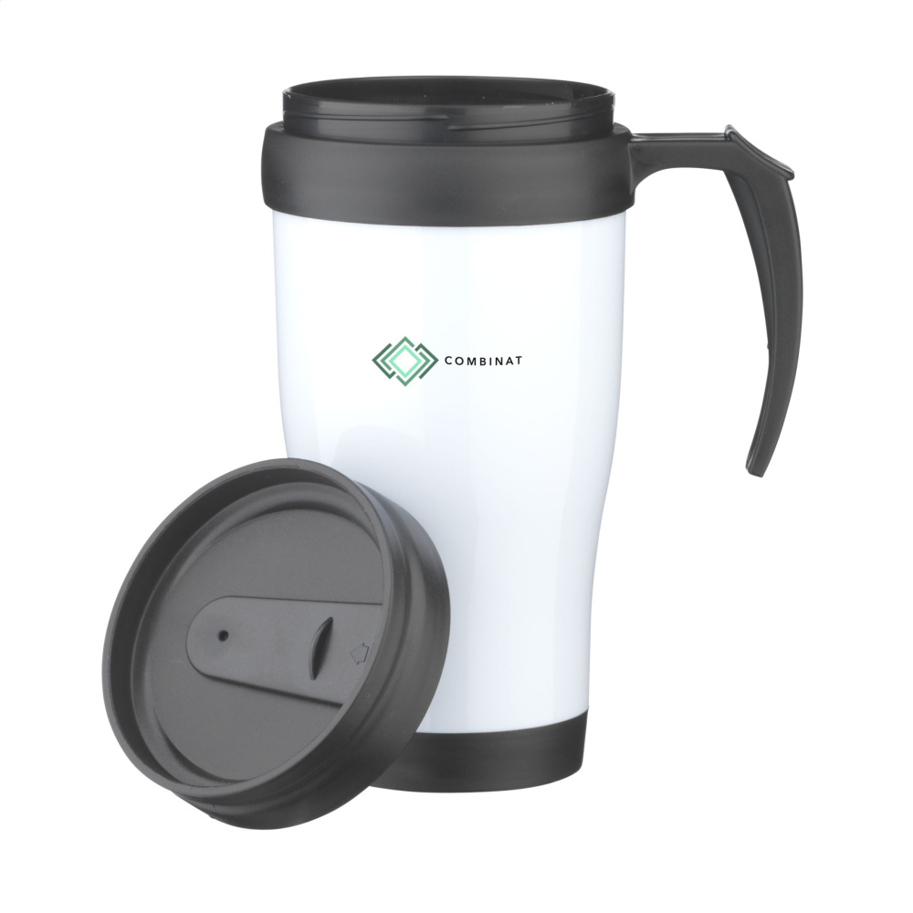Logo trade promotional giveaways image of: ThermoDrink 400 ml thermo cup