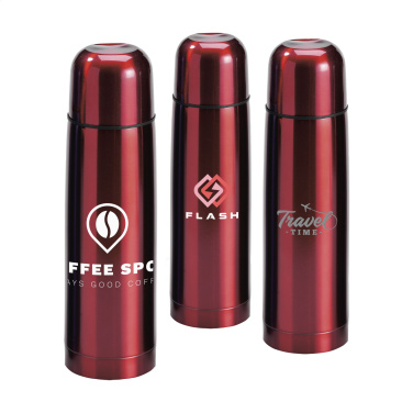 Logo trade promotional products image of: ThermoColour 500 ml thermo bottle