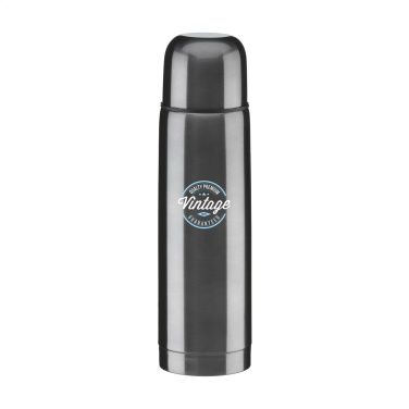 Logo trade promotional gift photo of: ThermoColour 500 ml thermo bottle