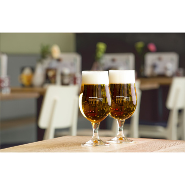 Logo trade promotional merchandise image of: Munich Beer Glass 370 ml