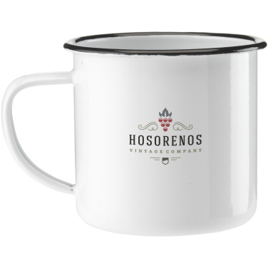 Logotrade promotional merchandise photo of: Retro Enamel Mug 350 ml