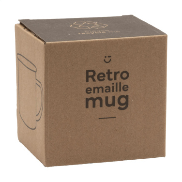 Logotrade promotional giveaway picture of: Retro Enamel Mug 350 ml