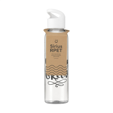 Logotrade business gift image of: Sirius GRS RPET 650 ml drinking bottle