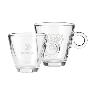 Logo trade advertising products image of: Lugano Coffee Glass 230 ml
