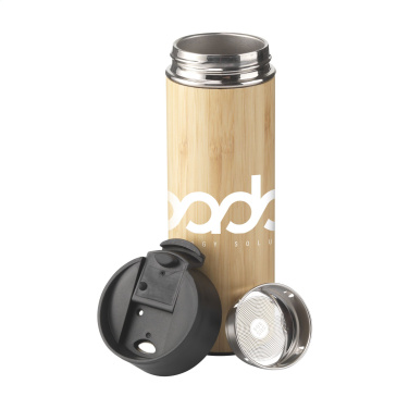 Logotrade promotional merchandise image of: Sakura 360 ml bamboo thermo bottle/thermo cup