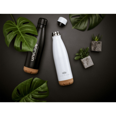 Logo trade business gifts image of: Topflask Cork 470 ml drinking bottle