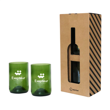 Logotrade promotional merchandise image of: Rebottled® Tumbler 2-pack drinking glass
