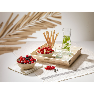 Logo trade promotional merchandise photo of: Zuja Recycled Water Glass 200 ml
