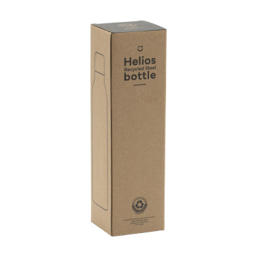 Logo trade business gifts image of: Helios RCS Recycled Steel Bottle 470 ml