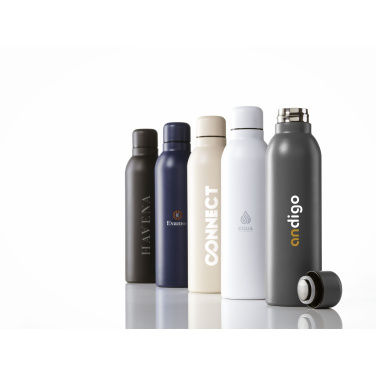 Logo trade promotional giveaway photo of: Helios RCS Recycled Steel Bottle 470 ml