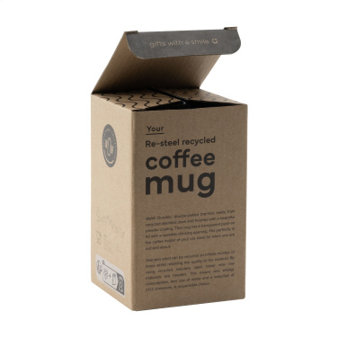 Logotrade promotional giveaway picture of: Re-Steel RCS Recycled Coffee Mug 380 ml thermo cup