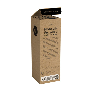 Logotrade promotional merchandise image of: Nordvik RCS Recycled Steel 500 ml drinking bottle