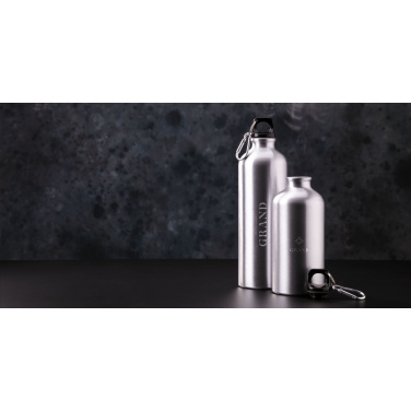 Logotrade advertising product picture of: AluMini GRS Recycled 500 ml water bottle