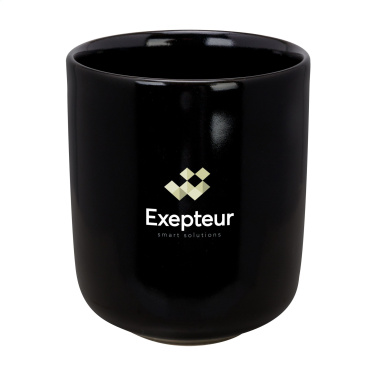 Logo trade promotional merchandise picture of: Cadiz Black 350 ml drinking cup