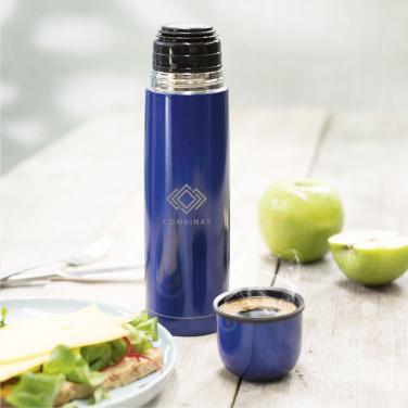 Logotrade promotional items photo of: ThermoColour RCS Recycled Steel 500 ml thermo bottle