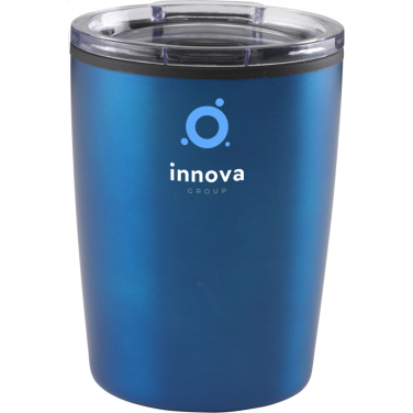 Logo trade promotional giveaways image of: Espresso-to-Go Mug RCS Recycled Steel 170 ml