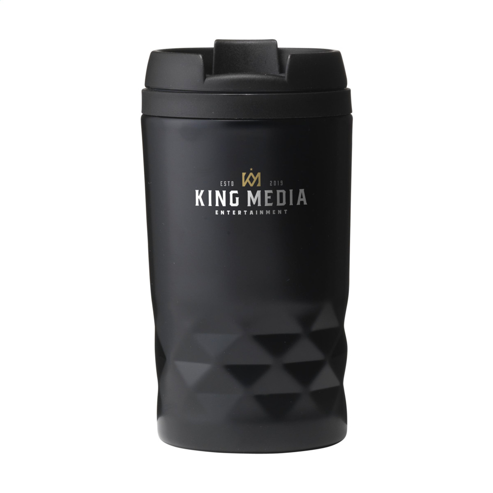 Logotrade advertising product picture of: Graphic Mini Mug RCS Recycled Steel 250 ml thermo cup