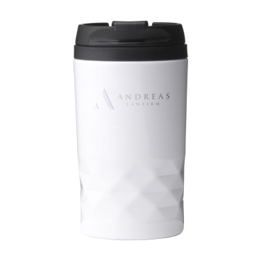 Logotrade promotional items photo of: Graphic Mini Mug RCS Recycled Steel 250 ml thermo cup