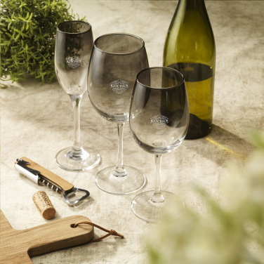 Logotrade promotional product image of: Smokey Champagne glass 180 ml
