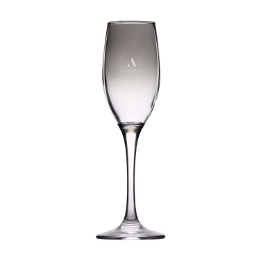 Logotrade business gift image of: Smokey Champagne glass 180 ml