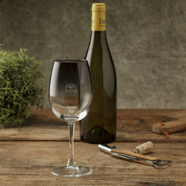 Logotrade corporate gift image of: Smokey Wine Glass 360 ml