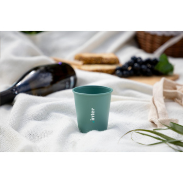 Logo trade promotional items image of: Drinking Cup Bio-Based 200 ml