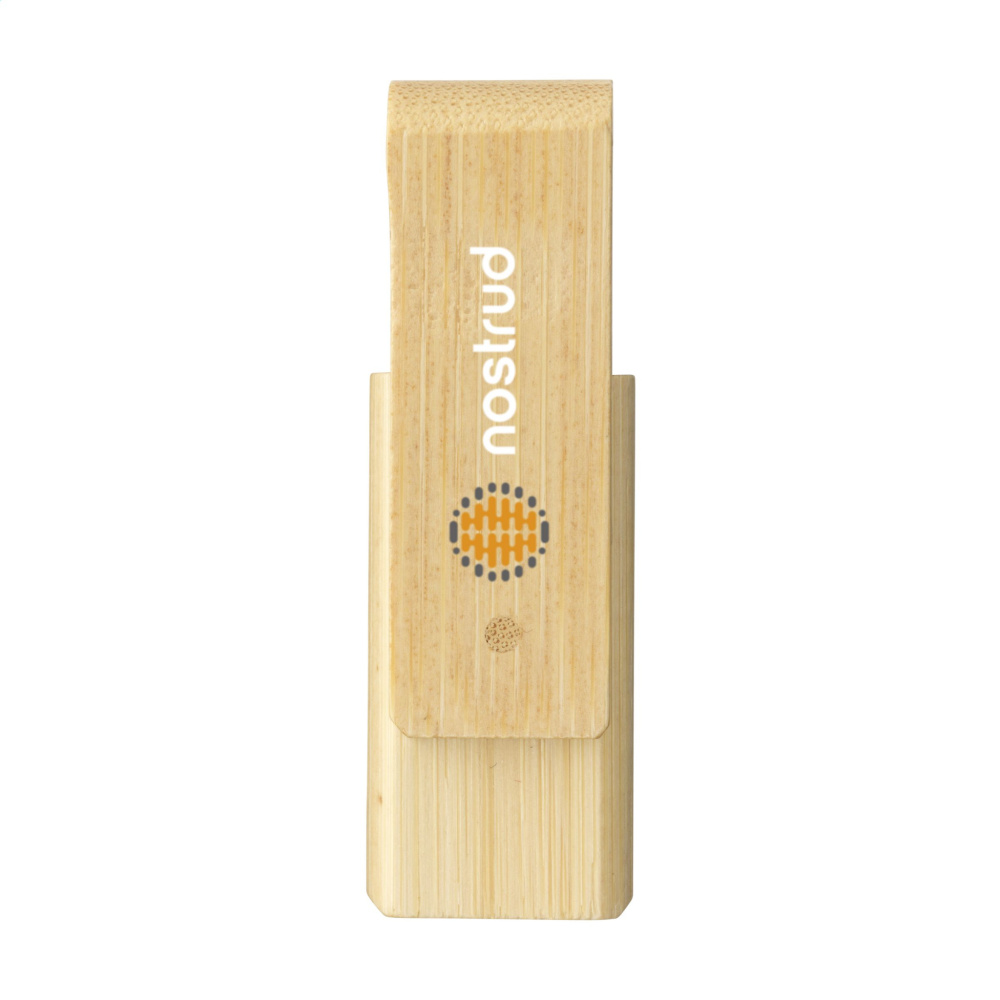Logo trade promotional giveaways picture of: USB Waya Bamboo  8 GB