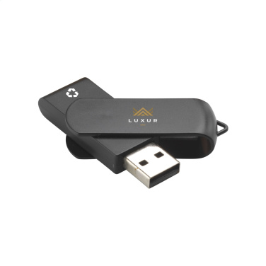 Logotrade promotional giveaway image of: USB Twist Recycle 64 GB