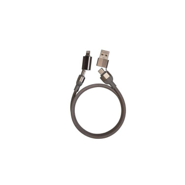 Logotrade corporate gift picture of: Charging cable with data transfer DONNES Pierre Cardin