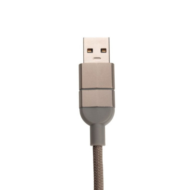 Logo trade promotional product photo of: Charging cable with data transfer DONNES Pierre Cardin
