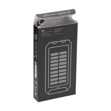 Logotrade business gift image of: Trail RCS Solar Charger Compass 8000