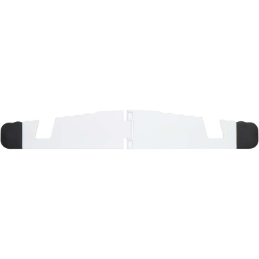 Logotrade promotional giveaway picture of: Buna recycled plastic foldable tablet and phone stand