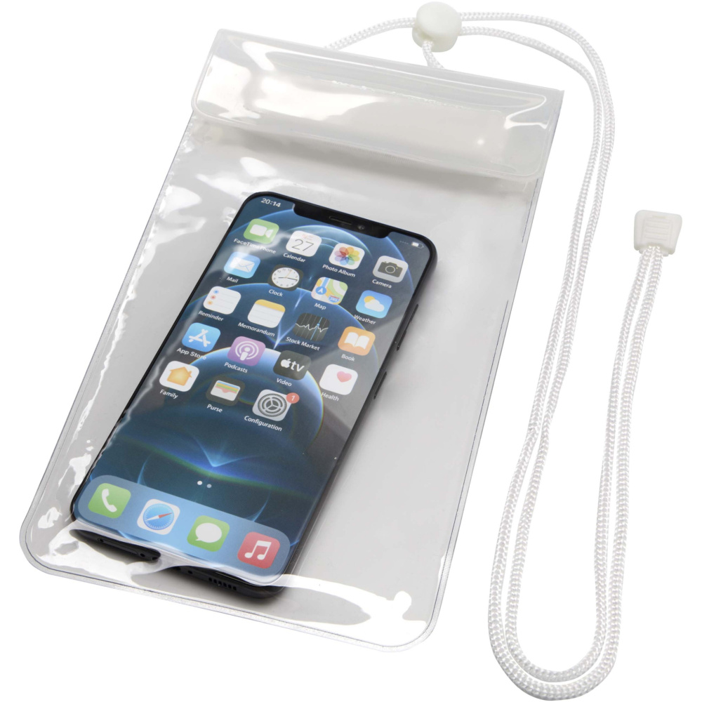 Logo trade advertising products picture of: Dombay waterproof phone pouch size XL
