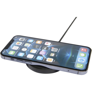 Logo trade promotional items picture of: Freal 15W recycled plastic wireless charging pad