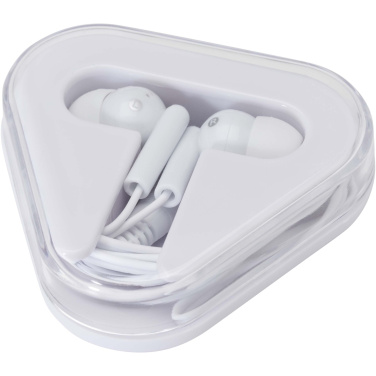 Logotrade promotional giveaway image of: Rebel earbuds with recycled plastic storage box