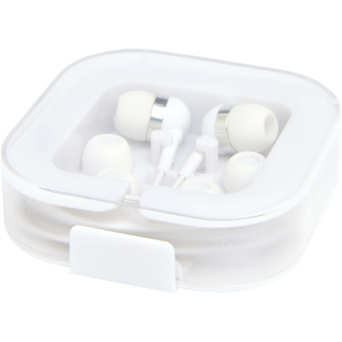 Logotrade promotional merchandise photo of: Baekdu wired Type-C headset with recycled plastic storage box