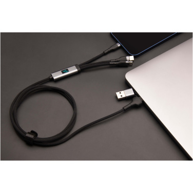 Logotrade advertising product picture of: SCX.design C53 100W 5-in-1 rPET ultra fast charging cable