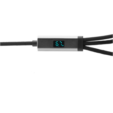 Logotrade promotional item picture of: SCX.design C53 100W 5-in-1 rPET ultra fast charging cable