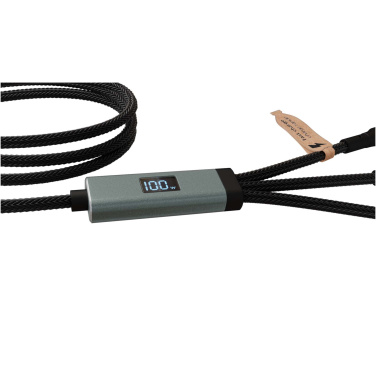 Logotrade promotional products photo of: SCX.design C53 100W 5-in-1 rPET ultra fast charging cable