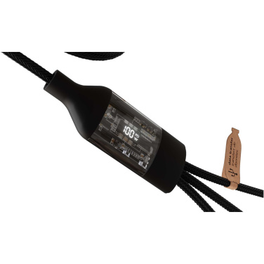 Logotrade corporate gifts photo of: SCX.design C50 5-in-1 fast charging 100W/5A cable with digital display