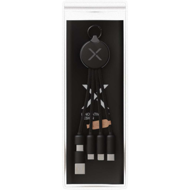 Logotrade promotional product picture of: SCX.design C14 15W 5-in-1 charging cable