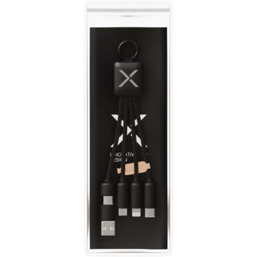 Logotrade promotional item image of: SCX.design C13 15W 5-in-1 charging cable